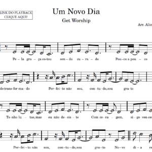 Um Novo Dia - Partitura para Sax Alto
