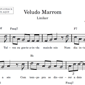 Veludo Marrom - Partitura Facilitada