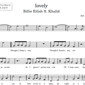 lovely - Partitura para Instrumentos em Sib