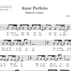 Amor Perfeito - Partitura para Instrumentos em Sib