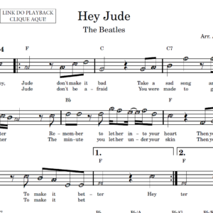 Hey Jude - Partitura Facilitada