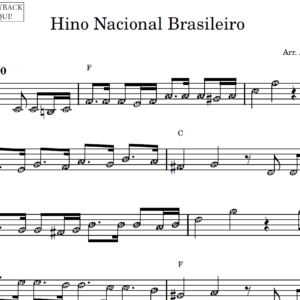 Hino Nacional Brasileiro - Partitura Facilitada