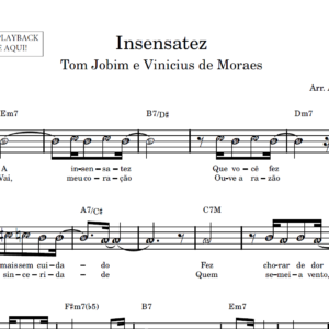 Insensatez - Partitura Facilitada