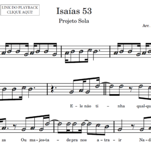 Isaías 53 - Partitura para Sax Alto