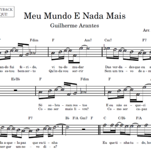 Meu Mundo E Nada Mais - Partitura Facilitada