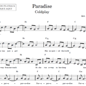 Paradise - Partitura Facilitada