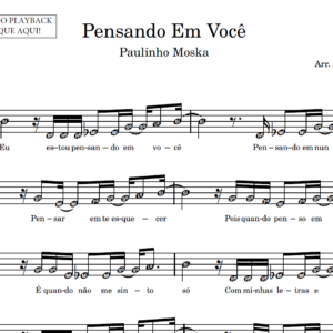 Pensando Em Você - Partitura para Instrumentos em Sib
