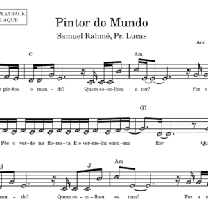 Pintor do Mundo - Partitura Facilitada