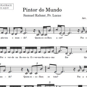 Pintor do Mundo - Partitura para Sax Alto