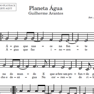 Planeta Água - Partitura para Sax Alto