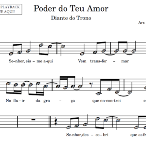 Poder do Teu Amor - Partitura para Instrumentos em Sib