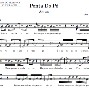 Ponta Do Pé - Partitura para Sax Alto