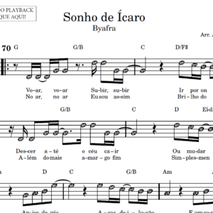 Sonho de Ícaro - Partitura Facilitada