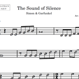 The Sound of Silence - Partitura para Instrumentos em Sib