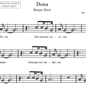 Dona - Partitura para Instrumentos em Sib