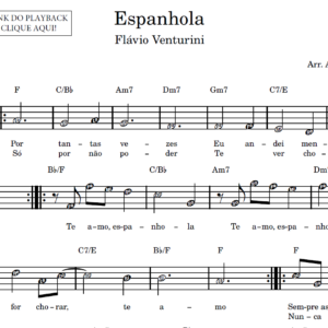Espanhola - Partitura Facilitada