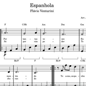 Espanhola - Partitura para Piano