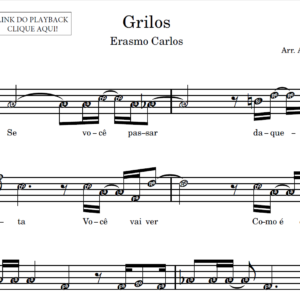 Grilos - Partitura para Sax Alto