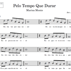 Pelo Tempo Que Durar - Partitura para Sax Alto