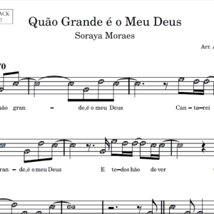 Quão Grande é o Meu Deus - Partitura para Instrumentos em Sib