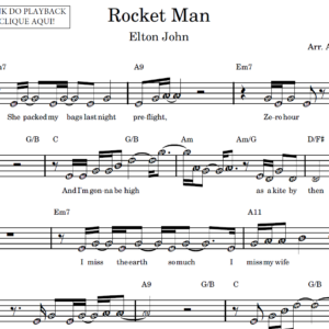 Rocket Man - Partitura Facilitada