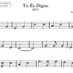 Tu És Digno - Partitura para Sax Alto