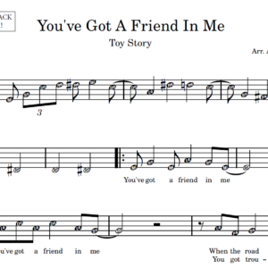 You've Got A Friend In Me - Partitura para Instrumentos em Sib