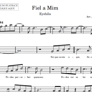 Fiel a Mim - Partitura para Sax Alto