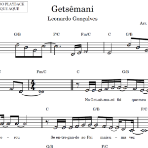Getsêmani - Partitura Facilitada